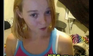 A very cute teen overt with reference to webcam!