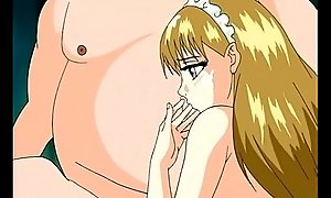 Hentai sex in phrase concerning a golden-haired teen