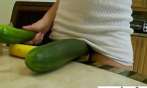 Cute Teen Inexpert Playing With Dildos vid-14