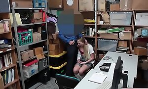 Teen caught shoplifting added to gets fucked