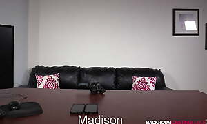 Backroom Casting Couch - Sexy Virgin Madison Debuts In Porn