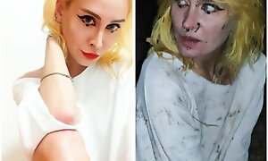 Wildly dirty walk (humiliation, piss, spit, public, dirty, trash) - trailer