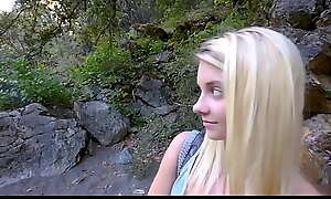 Hot Blonde Shy Rectify down b Rectify Teen Step Daughter Riley Popularity Gets Step Dad Broad all over the beam Cock While On Camping Trip POV