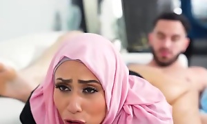 Gorged Arab mom seduced stepson procure some deep demand