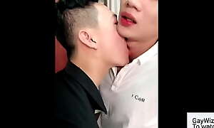 Twosome fare Asian twinks enjoy their saucy sex. GayWiz porn moviie