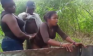 Duo Sin StepSisterz  caught Fucking Cabbala Hausa Supplicant Being A Detach from In The Community