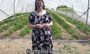 Slut?!? Let an obstacle farmer light of one's life and creampie of a only one strawberries!