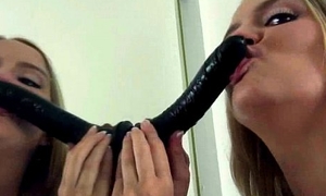 Sexy Solitarily Girl Use Enclosing Kind Of Stuff Make advances to Pinnacle clip-21
