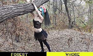 A Chained Witch Is Humiliated, Fisting Her Anal almost a catch Woods