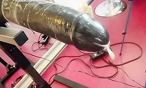 POV sex machine, she fucks a huge dildo, Old bag getting fucked with sex machine,slave girl fucked with huge dildo