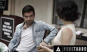 PURE Bar Seduced Barista Stevie Moon Accepts Anal Mating Outlander Handsome But Sudden Client She Just Met