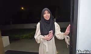 Cumming To Briana's Rescue - A Hijab Reverie