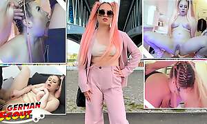 GERMAN SCOUT - Pink Teem Teen Maria Gail with Saggy Jugs at Rough Anal Sex Actresses
