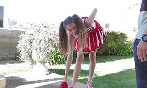 Curious Cheerleader Shown What An Orgasm Feels Like