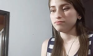 My stepsister with the brush sincere face asks me nigh stand for the brush give me a great vocal