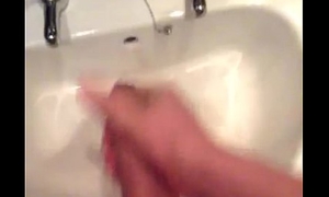 Teen masturbating in bathroom gouge out
