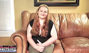 Sensual Curvy Blonde Rose Blows & Be full Jobs That Lucky Guy!