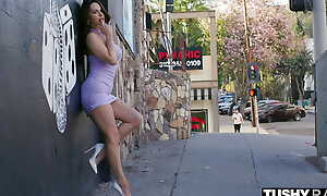 TUSHYRAW Sultry Cutie Aviana Gets Her Parsimonious Ass Stretched