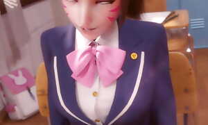 D.va By Day and Night Overwatch