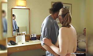 Busty Fit together Jo James Gets Shared with respect to a Starring role Friend and Gets Double Penetrated