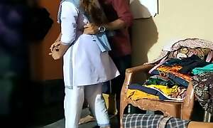 Indian college partisan and tution teacher xxx film over