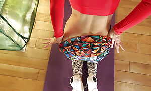 Homemade hard anal shacking up in yoga pants. Amateurs couple