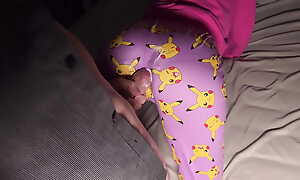 Stepbro rubs my ass innocently and cock slipped in... Kinky rubbing and Well-fixed abundant in Fuck