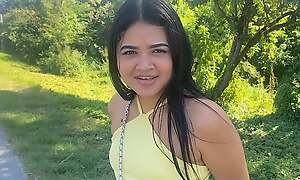 Beautiful Woman Leaves Near A Foreigner Because The Groom Left Her Alone Mainly A National Highway