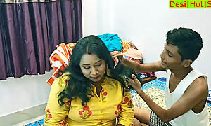 Dirty talking and Down in the mouth Hot Sex with Teen Devar! Desi Sex