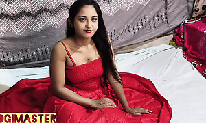 Desi indian bhabhi red duds fuking hard