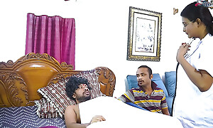 DESI HOT LADY Debase HARDCORE FUCK WITH Will not hear of PAITENT WHEN HE WAS ALONE AT Diggings ULL Film over ( HINDI AUDIO )