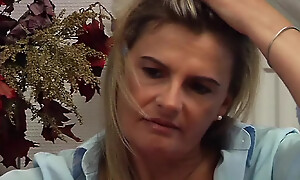 Slutty French MILF gets DP before huge facials