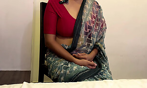 Indian village Sexy maid intercourse in desi saree on every side wild orgasm hindi audio