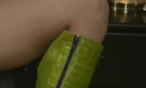 Perfect German redhead babe gets a facial monitor anal fianc