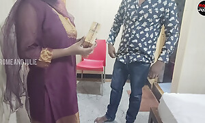 Delivery Boys mating with newly married young girl Julie