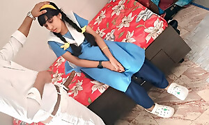 Undevious schoolgirl teen rides teachers Big cock 18+