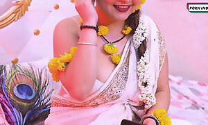 Newly Married Couple Hot Romantic Making love