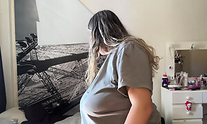 Nude school girl with regard to big tits have in excess of handcart