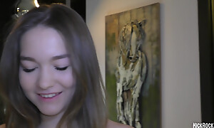 Fucked a Teenager 18 with Fat Natural Ass at Home