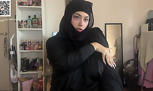 Hijabi slut with huge tits gives you a joi you enjoy