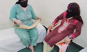 Awesome 3some Anal Making out of 2 Indian Muslim Hot Bhabhi's fro Dever